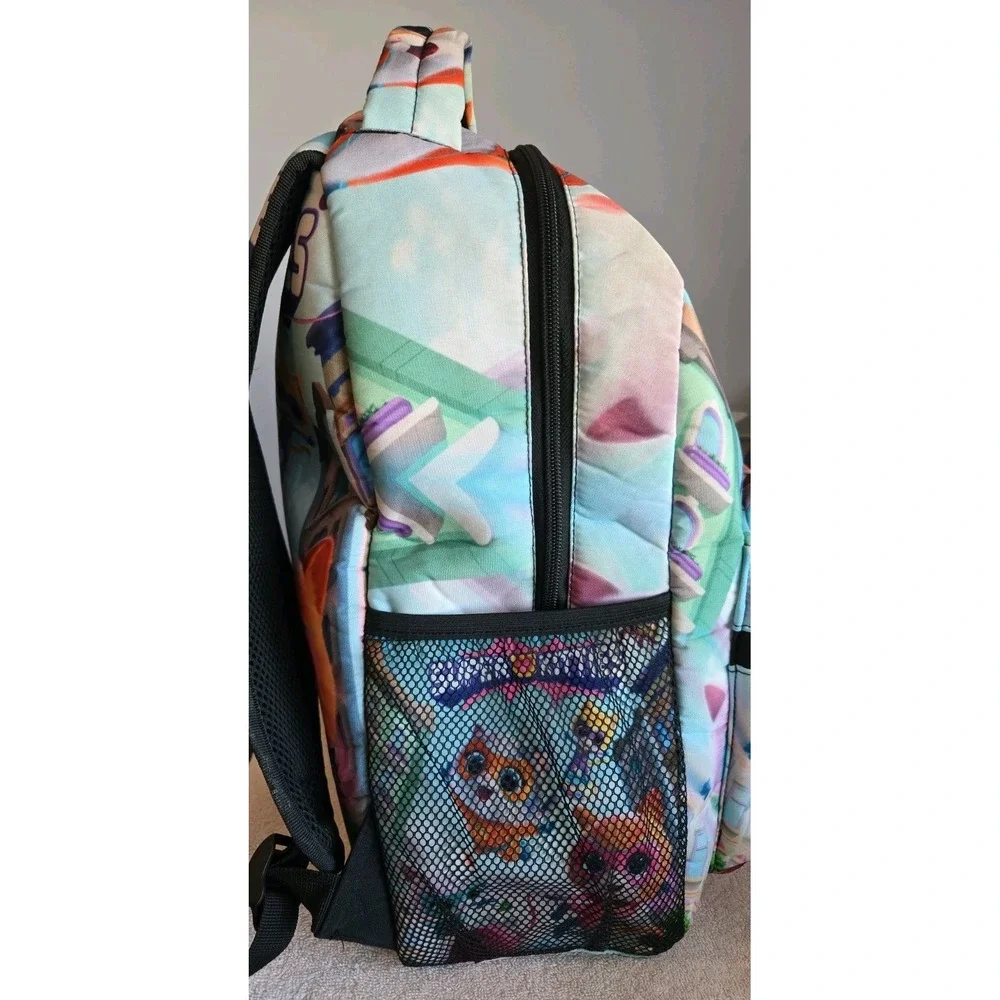 Kids Girls Super Kitties Backpack, School Bookbag